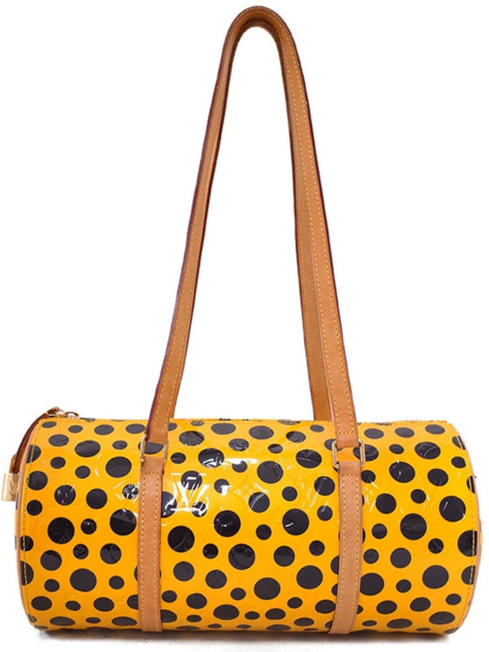 Louis Vuitton Monogram Dot Infinity Papillon Top Handle Bag Gold